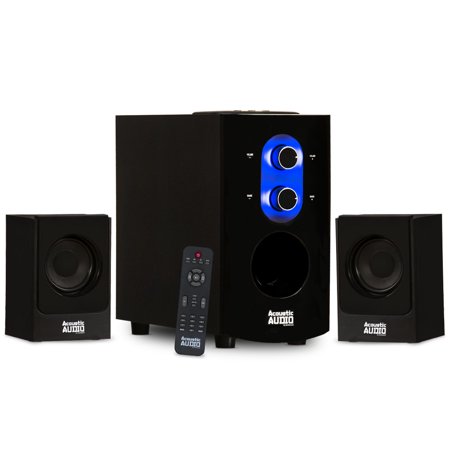 Acoustic Audio AA2130 Bluetooth Home 2.1 Speaker System for Multimedia Computer (Best Bluetooth Multi Room Speaker System)