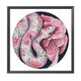 thumbnail image 2 of Cuadros Decorativos Bordado parcial estampado serpiente flor patrón 11CT DIY costura decoración del hogar Likrtyny embutido en tela, 2 of 9