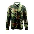 thumbnail image 4 of Njagoc3 Mens Long Sleeve Shirt, Classic Collar, Camouflage Print, Unique and Stylish, Lightweight Fabric, Ideal for Winter Layering and Casual Gatherings, 4 of 6