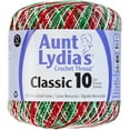 thumbnail image 4 of Aunt Lydia's Classic Crochet Thread Size 10-Shades Of Christmas, Pk 3, 4 of 4