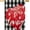 B Love Heart 28x40 Inch, variant on Valentines Day Garden Flag for Outside 12.5x18 Double-Sided Red Love Hearts with Black White Buffalo Plaids Checkered Small Yard Flags Loving Anniversary Wedding Seasonal Farmhouse Holiday