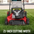 thumbnail image 6 of PowerSmart 140cc 4-stroke Briggs & Stratton Engine 21" Self-Propelled Gas Powered Lawn Mower, 6 of 7