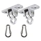 thumbnail image 1 of Vogacara 2 pares de perchas para columpio de jardín con capacidad de 2205 lb, ganchos resistentes para hamacas y sillas Juegos de césped, 1 of 1