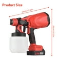 thumbnail image 2 of Cordless Paint Sprayer 21V Max Battery Electric Tools Paint Sprayer, 2 of 6