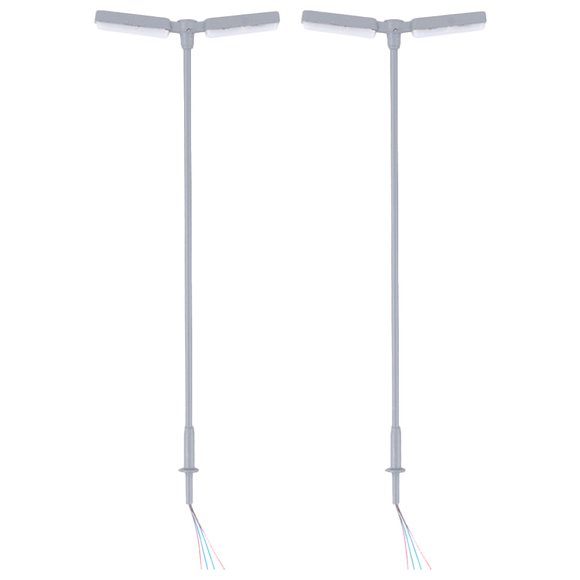 unbranded 2Ud Decorativo De De Calle En Material Duradero Color Plateado