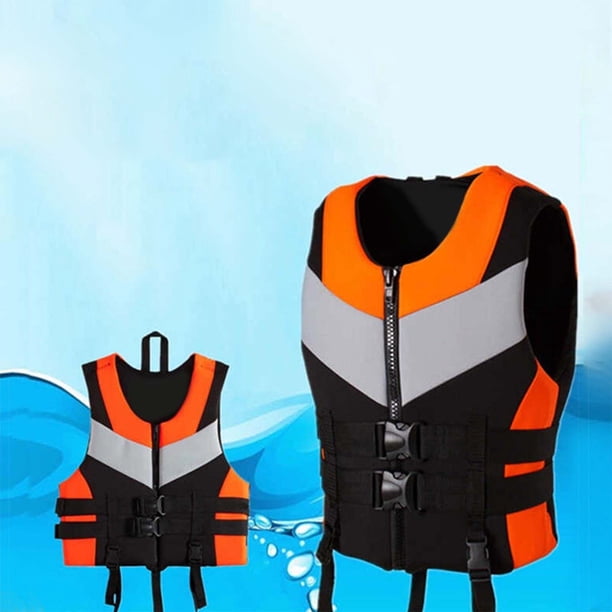 WILLBEST Traje de Baño de Manga Larga Para Mujer, Traje de Baño Salvavidas Para Mujer, Chaleco Deportivo Acuático, Chaleco de Flotabilidad, Tipo Ligero