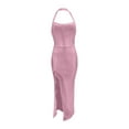 thumbnail image 3 of Prolriy Robes d'Invité de Mariage pour Femmes Longues Robes de Demoiselle d'Honneur à Sequins avec Fente Latérale pour Robes de Fête pour Femmes 2025 Robe Formelle Or TG, 3 of 4
