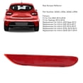 thumbnail image 3 of 1 PCS Rear Bumper Reflector, Waterproof Red Lens Tail Bumper Reflector Strip Replacement for  Q50 Q70 QX30 QX56, Improved , Red, 3 of 8