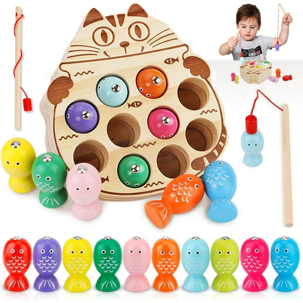 Montessori Games, Activity for Children 2 Years Old, Wooden Toy