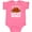 Hot Pink, variant on Inktastic Buffalo Wings Game Day Snack Boys or Girls Baby Bodysuit