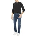 thumbnail image 3 of Kenneth Cole Men's Straight Fit Stretch Denim Jeans (Blue, 36x32), 3 of 4