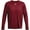 Maroon, variant on Team Tech Mens Long Sleeve, Grey, Medium