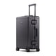 thumbnail image 1 of Luggage LEVEL8 Gibraltar de aluminio de 20 pulgadas con cierre TSA gris oscuro, 1 of 9