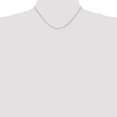 thumbnail image 4 of 14K White Gold Cable Chain Styles Necklace 16 inch .95 mm Diamond-cut with Lobster Clasp 0.95, 4 of 4