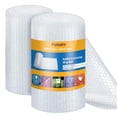 thumbnail image 2 of Naiovety Rollo de envoltura de burbujas de aire Cajas de envoltura de rollo de burbujas de aire Suministros para embalaje Envío de mudanzas Almacenamiento y organización del hogar Blanco 0.4*3 m Naiovety HA041955-02, 2 of 6