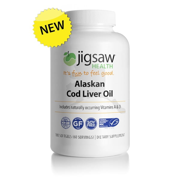 Jigsaw Alaskan Cod Liver Oil Walmart Com Walmart Com