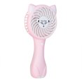 thumbnail image 3 of Mini ventilador de refrigeración de escritorio portátil recargable Ormromra USB dibujos animados Fox rosa, 3 of 8