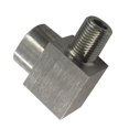 thumbnail image 1 of Codo de boca de acero inoxidable DYNWAVEMX Tubo de codo de montaje de pasamanos de mecanizado CNC, 1 of 6