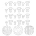 thumbnail image 3 of DEEPCRAFF 60 Pcs Greenhouse Grow Baskets Plastic Root Control Square for Gardening, 3 of 7