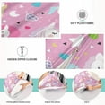 thumbnail image 3 of Coolnut Ice Cream Unicorn Pillowcase Standard Size, Super Soft Pillow Shams Covers, Plush Cozy Pillow Cases with Zipper, 20" X 26"（142） Home Decor Gifts, 3 of 6