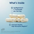 thumbnail image 2 of Jarrow Formulas MagMind - 90 Capsules - Includes Magnesium L-Threonate (Magtein) - Supports Brain Health & Function - 30 Servings (Pack of 2), 2 of 7