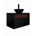 thumbnail image 3 of Gabinete de Baño Minimalista con Lavamanos Integrado, Mueble para Baño, Diseño Moderno con Puerta y Lambrín., 3 of 6