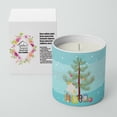 thumbnail image 2 of Carolines Treasures CK4484CDL 3.75 x 3.25 in. Unisex Parisian Trumpeter Canary Merry Christmas 10 oz Decorative Soy Candle, 2 of 5
