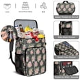 thumbnail image 5 of Travel Cooler Bag - Pioneer Flower Camping Beer Cooler Backpack with Bottle Opener- Waterproof Insulated Picnic Backpacks - Cooler Bag for Beach, 5 of 6