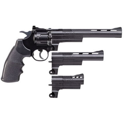 Crosman Triple Threat Semi-Auto CO2 Air Revolver with various barrel lengths (3