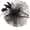 khaki, variant on Lightweight Fascinator Hat with Flower Feather Mesh for Women Tea Party Church