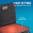 Coleman 17 In OneSource Foldable Rechargeable Heated Stadium Seat