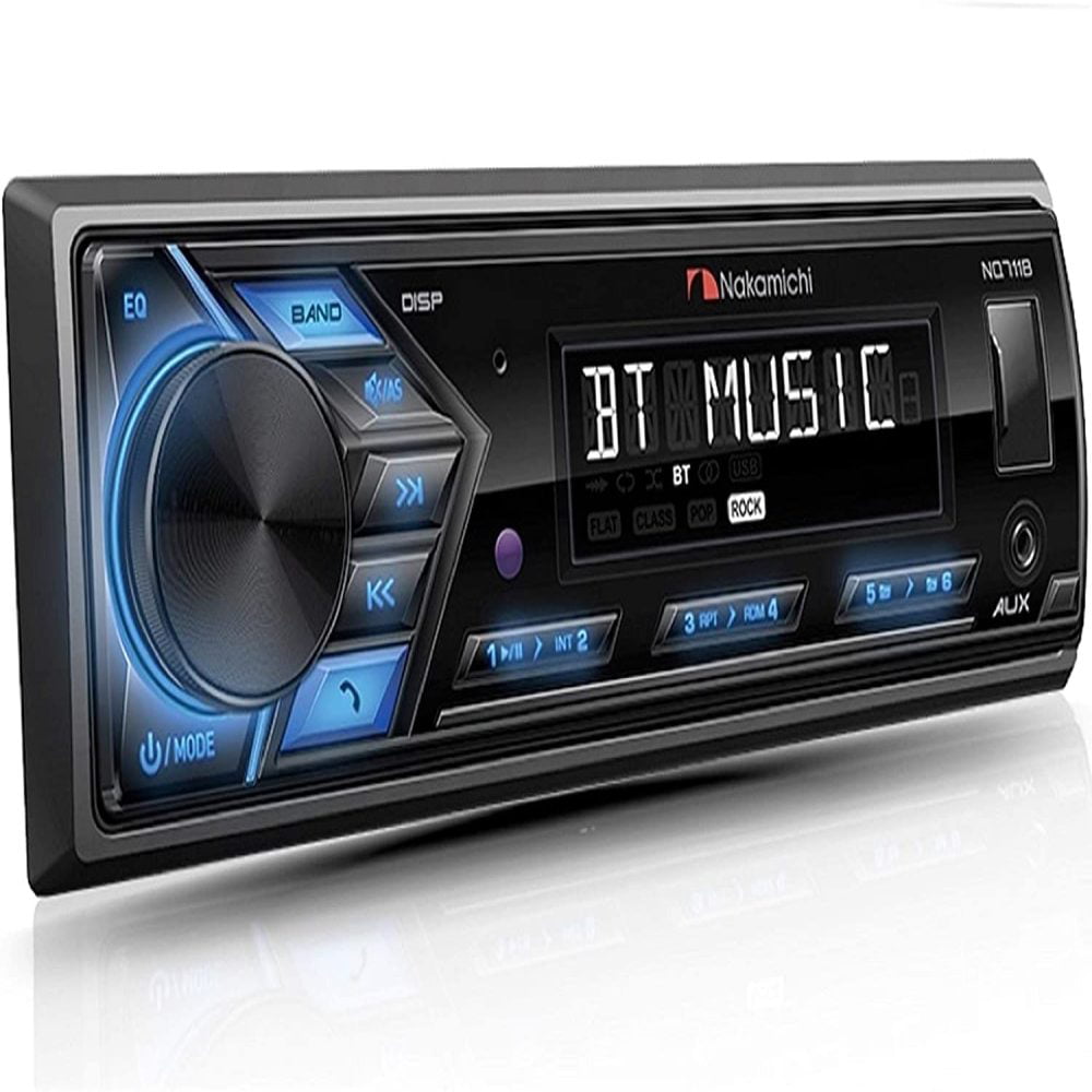 NAKAMICHI NA205 50W x 4 Bluetooth Single DIN CD USB AUX Car Radio StereoHeadunit 