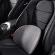 thumbnail image 5 of Almohada lumbar para asiento de coche, espuma viscoelástica, soporte lumbar, alivio del dolor de espalda, transpirable, soporte lumbar gris, 5 of 12