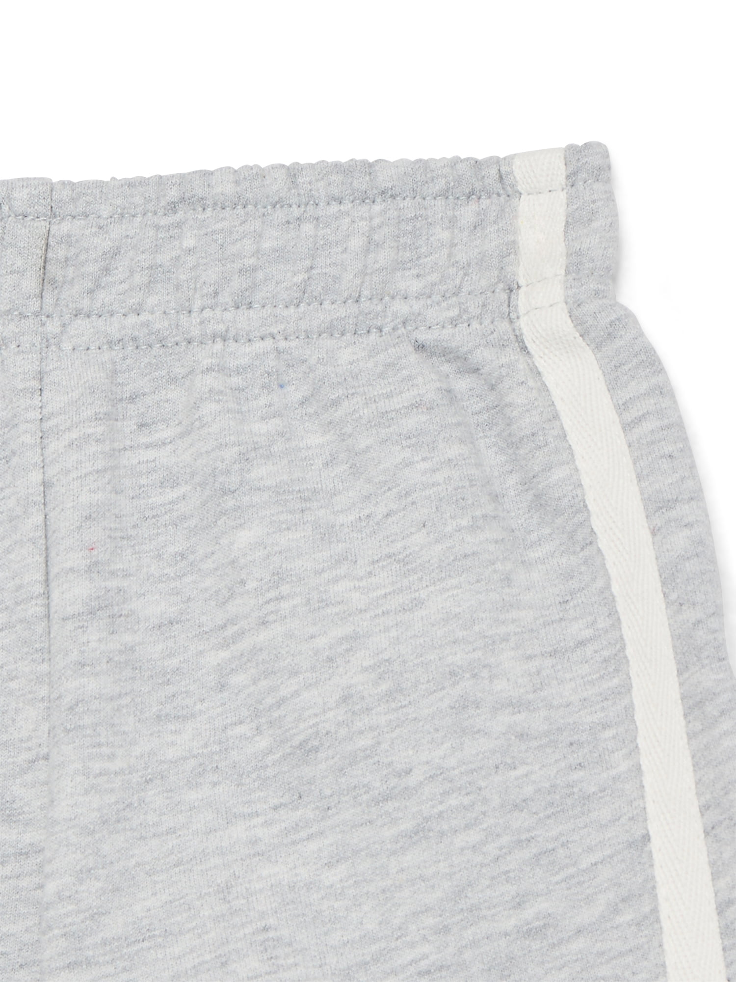 Wonder Nation Baby Boy French Terry Taped Shorts, Sizes 0-24 Months