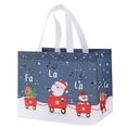 thumbnail image 1 of Less Than 5 Gift Wrapping Paper Christmas Handcarry Gift Bags: Santa & Snowman Theme, 1 of 4