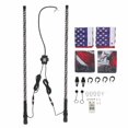 thumbnail image 2 of LED Flagpole Lamp, IP67 Waterproof Sound Activated LED Whip Light 360 Lighting 3FT Remote Control  for Off Road, 2 of 7