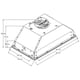 thumbnail image 5 of Campana Empotre Dentro Alacena Whirlpool WHL6030S 53 cm Acero Inox, 5 of 5