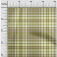 thumbnail image 2 of oneOone Cotton Poplin Twill Lime Green Fabric Check Sewing Fabric By The Yard Printed Diy Clothing Sewing Supplies 56 Inch Wide, 2 of 4