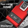thumbnail image 4 of Funda Google Pixel 6 Pro 7 7Pro 7a Case Anticaída Pata De Apoyo Incorporada Proteger La Pantalla Airbag A Prueba De Choques Proteger La Cámara, 4 of 4
