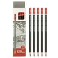 thumbnail image 1 of 12B Drawing Pencils for Sketching, 12PCS Sketch Pencils for Drawing Art Pencils Graphite Wood Pre-sharpened for Drawing Sketching Artists, Black Red, 1 of 6