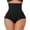 Black, variant on Shapewear Tummy Control Underwear Women High Waisted Body Shaper Panties Seamless Waist Trainer Shaping Panty