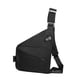 thumbnail image 5 of Bolso bandolera para hombre, bolso de pecho, mochila informal, bolso bandolera para correr Negro Derecha, 5 of 8