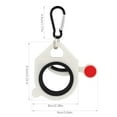 thumbnail image 3 of Tool Kit for Home, Zip Tie Organizer Lightweight Plastic Cable Organizer Holder Reusable Cable Tie Tightener Cable Tie Cable Tie Bracket Tool for Wire Ties Management(Tie Not Included), 3 of 7
