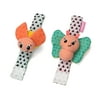 Infantino Wrist Rattles, Butterfly and Lady Bug, included 2 wrist rattles