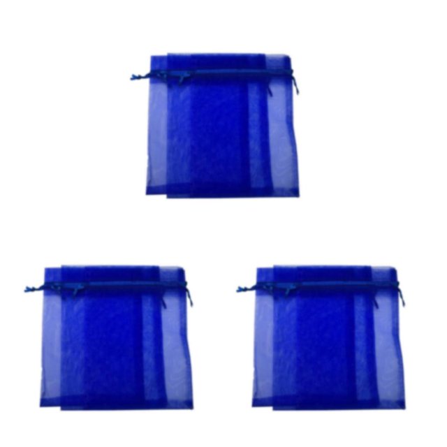 Minnieouse Bolsas a prueba de polvo de 100 piezas - Bolsa con cordón conveniente para favores de fiesta Embalaje Regalo de boda Portátil Azul Type1 NO1