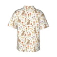 thumbnail image 3 of Picia Happy Easter Gentle Cotton Regular Fit Short Sleeve Casual Hawaiian Shirt for Men-Large, 3 of 9