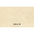 thumbnail image 2 of Natural Parchment Paper 50 Sheets 8.5 X 14, 2 of 2