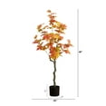 thumbnail image 2 of Nearly Natural 4ft. Autumn Maple Artificial Fall Tree, 2 of 8
