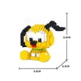 thumbnail image 1 of Disney DIY LinaBell Mickey Assembly Buildding Blocks Goofy Pluto Anime Mini Action Figures Educational Toys Kids Birthday GiftsWith Box Gao Jinjia LED, 1 of 2