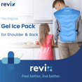 thumbnail image 2 of shiyou-Large Ice Pack for Shoulder and Back with Straps, Reusable Full Back Ice Pack Wrap Cold Compression Therapy for Discomfort and Fatigue Relief, Post-workout Recovery, 2 of 4